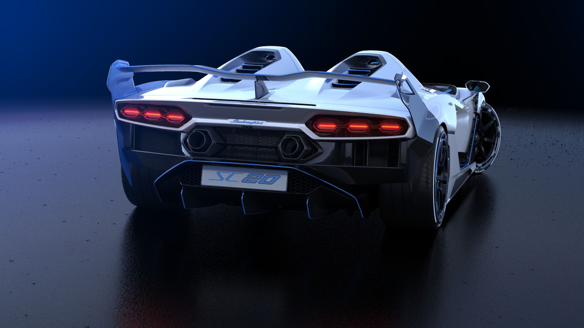 beautiful car Lamborghini SC20 image