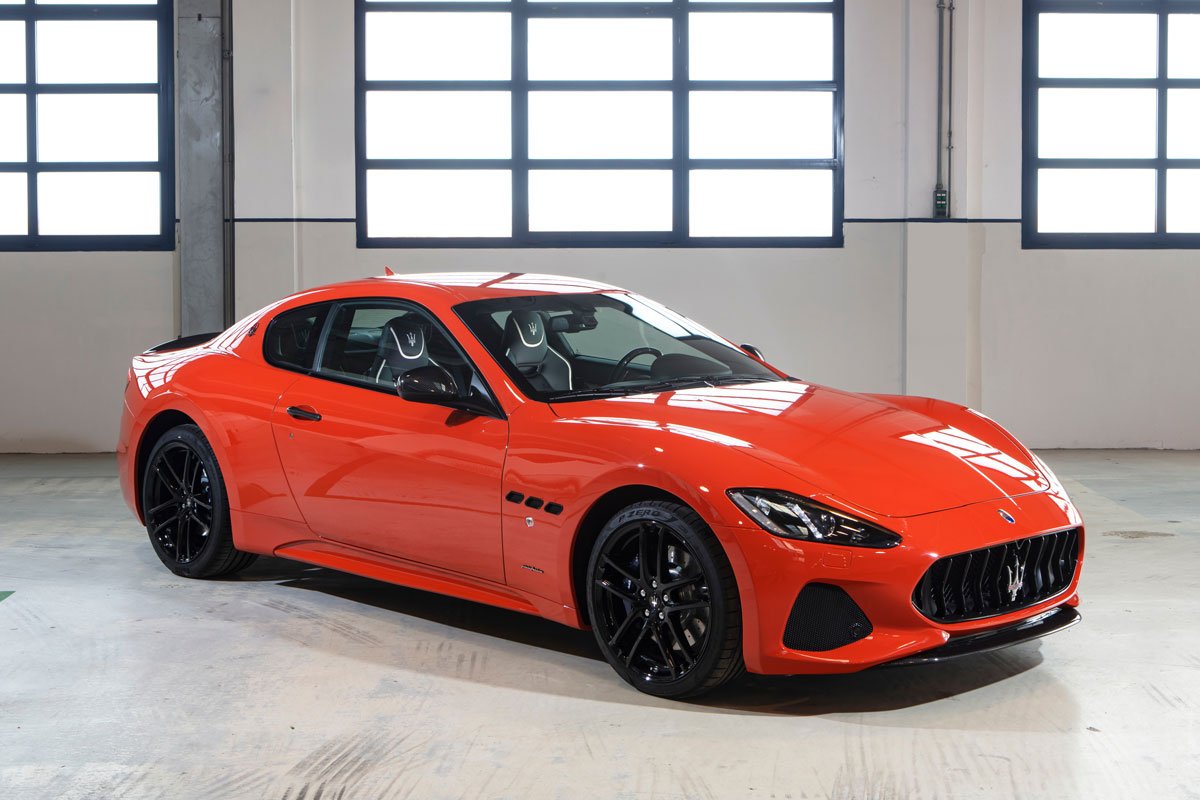 orange Maserati GranTurismo image