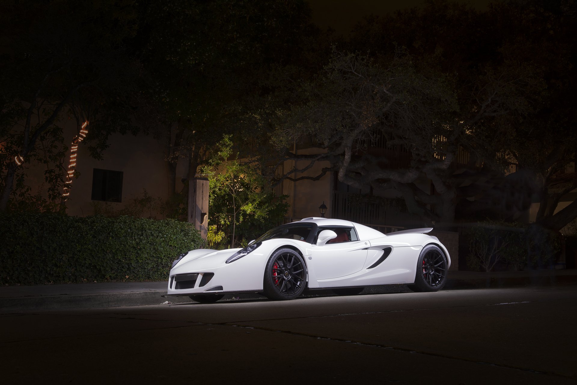 white car Hennessey Venom GT image
